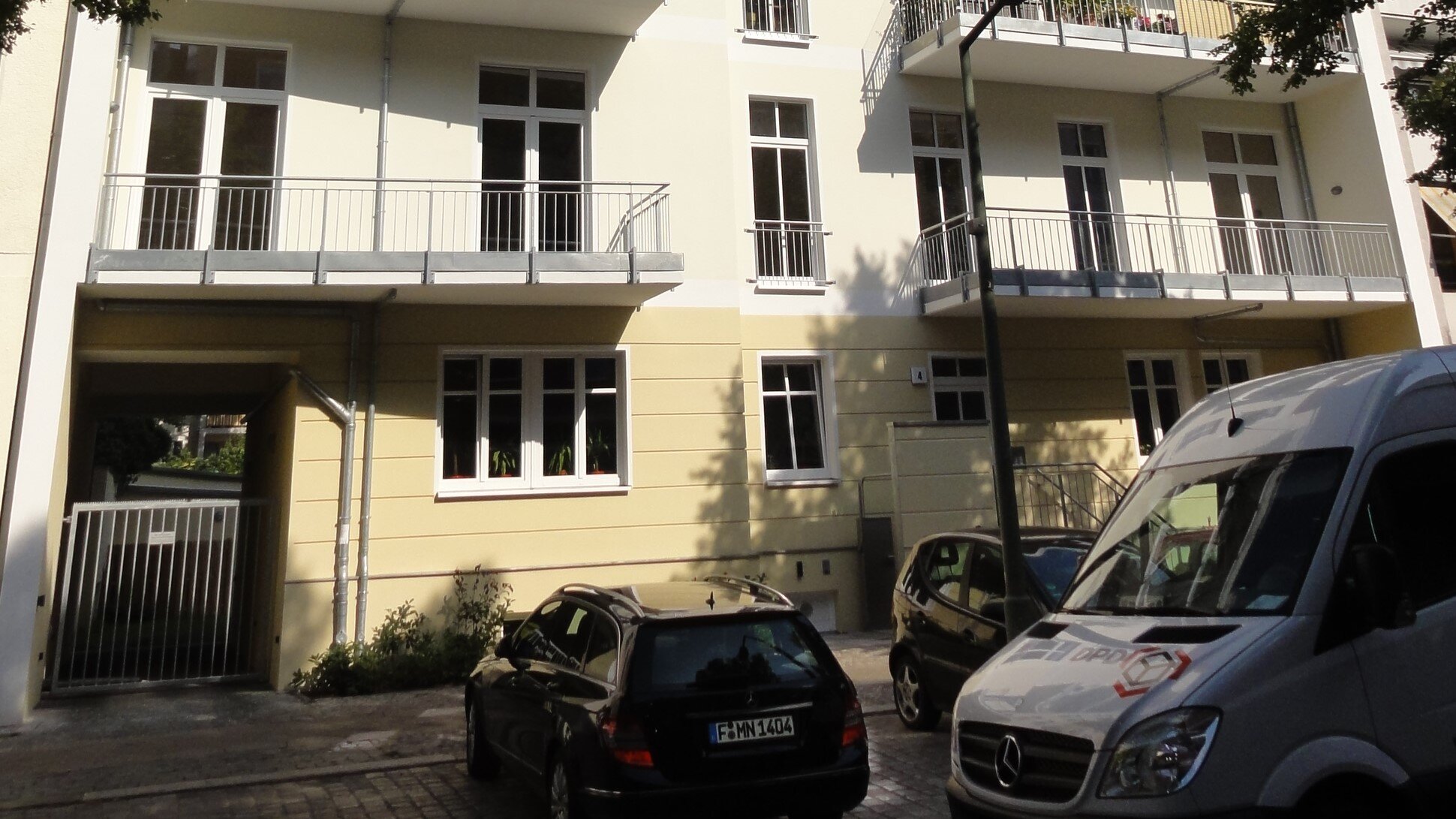 Fassadenplanung Mehrfamilienhaus
