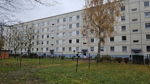 Plattenbau der DDR energetisch unsaniert