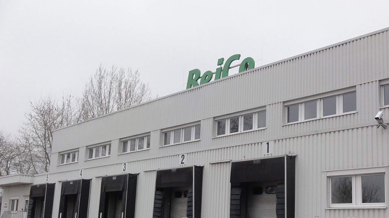 Außenansicht der Gewerbehalle zum Bauantrag